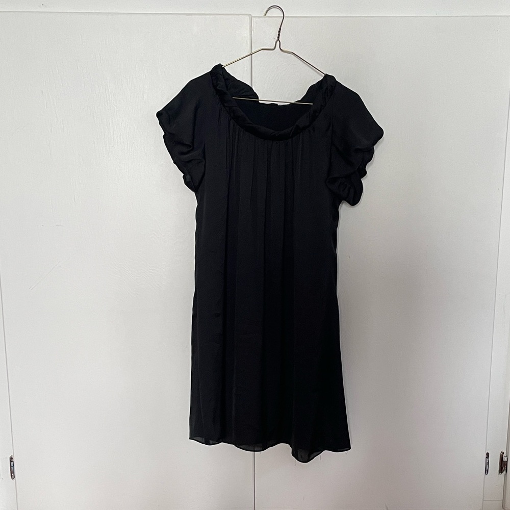 Elegant Black Mini Dress